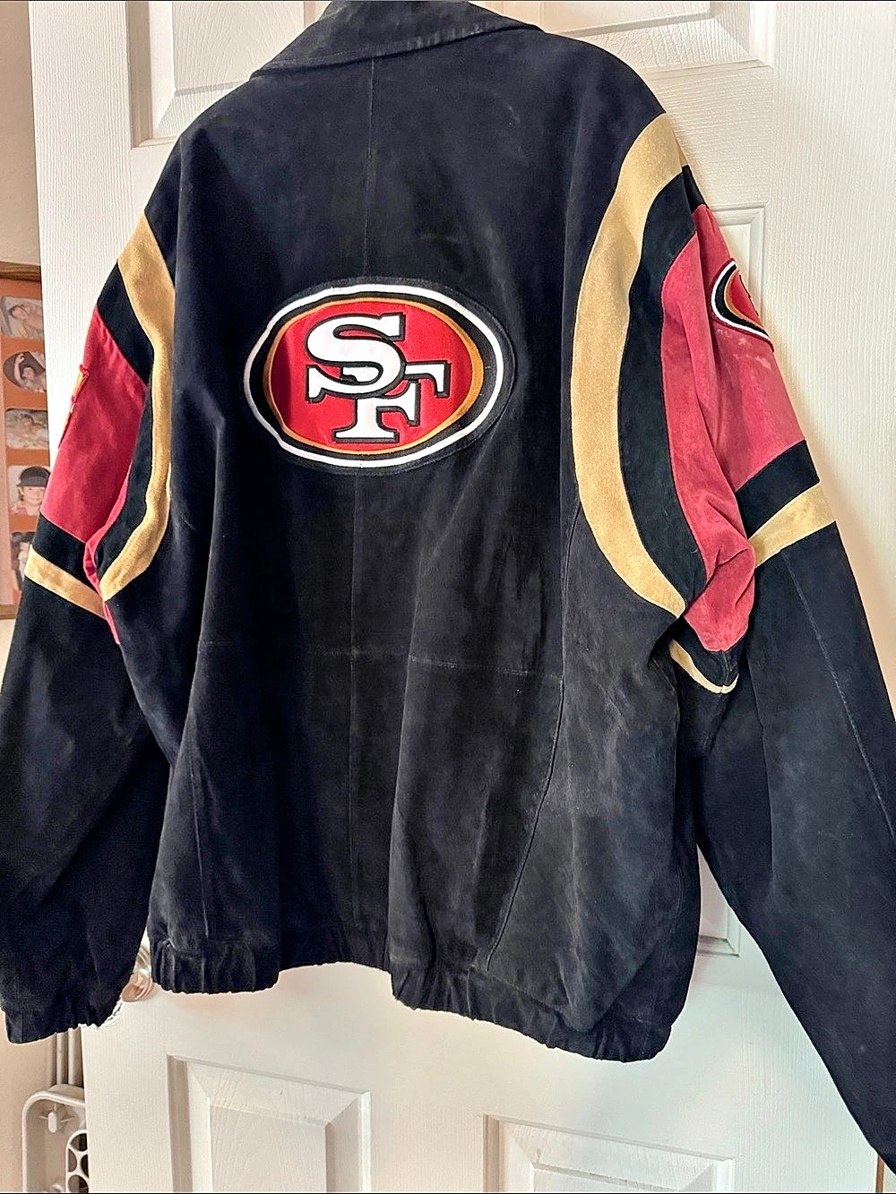 NFL San Francisco 49ers jacket Color Block XL - Picture 3 of 5